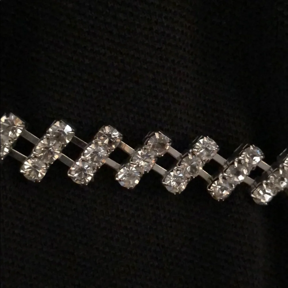 #Silver #diamond stones #belt.